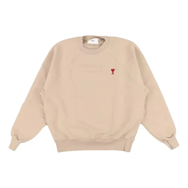 AMI Mattiussi Ami de Coeur Classic Fit Crewneck - Image 2