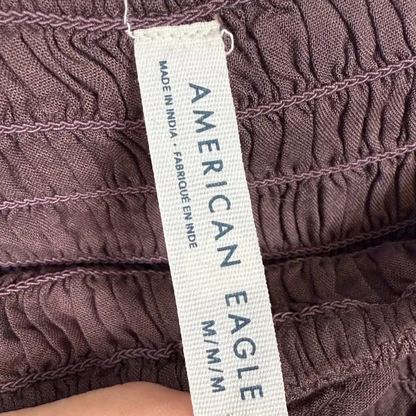 American Eagle Smocked Ruffle Mini Dress W2308 Sz M - Image 6