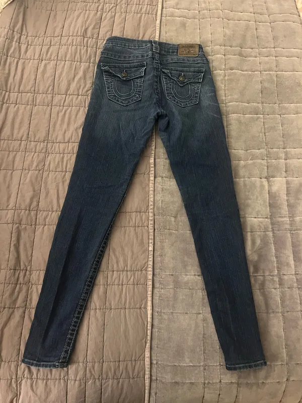 Mid rise true religion skinny jeans - Image 7