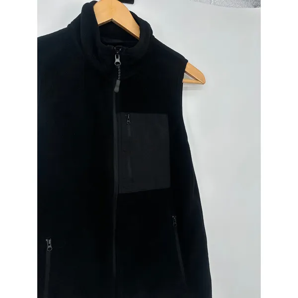Telluride Clothing Company Vest Womens S Black Fleece Full Zip Gorpcore Hiking - Image 2