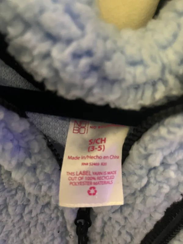 No Boundaries Half Zip Sherpa Pullover  - Image 4