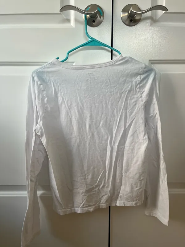 Aerie White Button Down Top - Image 3