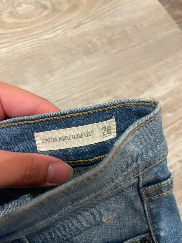 Francesca’s Flare Blue Jeans - Image 2