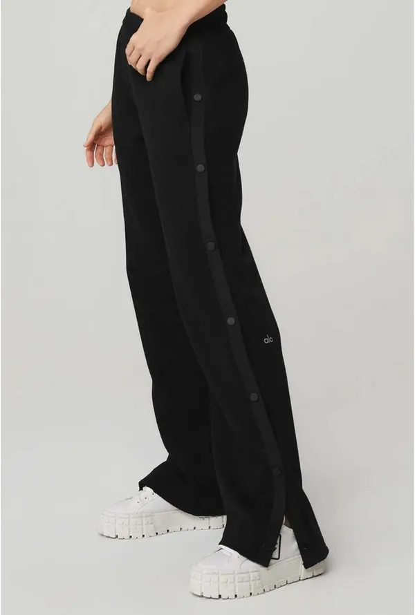 ALO Yoga Courtside Tearaway Snap Pants Women’s S - Image 5