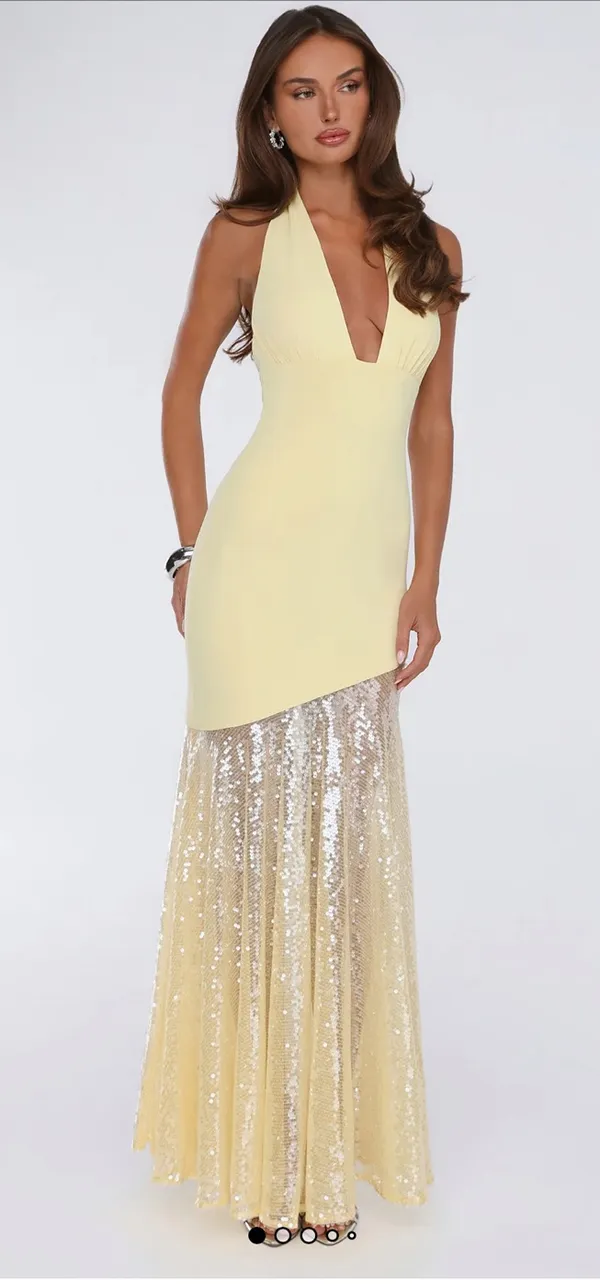 Yellow Hello Molly Dress - Image 2