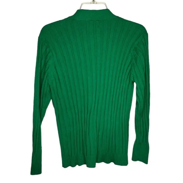 Vintage Dillard’s Green‎ Cardigan Sweater - Image 4
