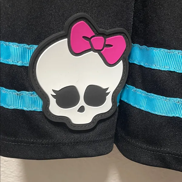 Monster High Black Skirt with Blue Accents - Image 3