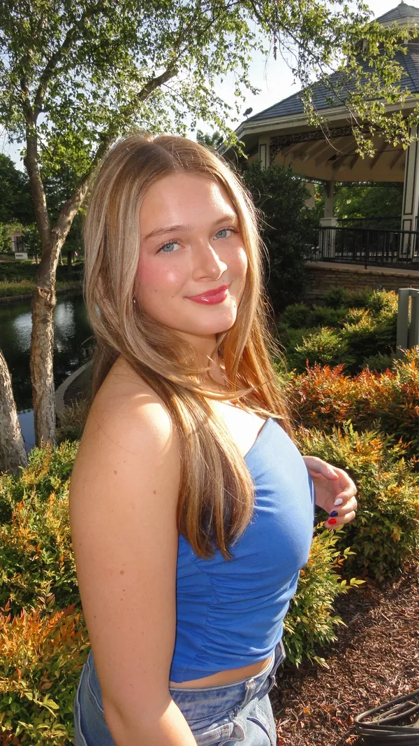 Blue Top Shein - Image 2
