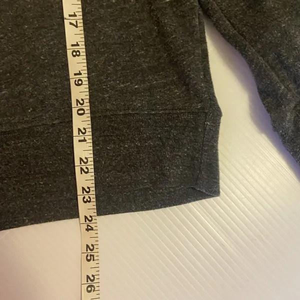 Homage Pittsburg #1 Super Soft Gray Gold Crewneck‎ Sweatshirt Size Small Heather - Image 9