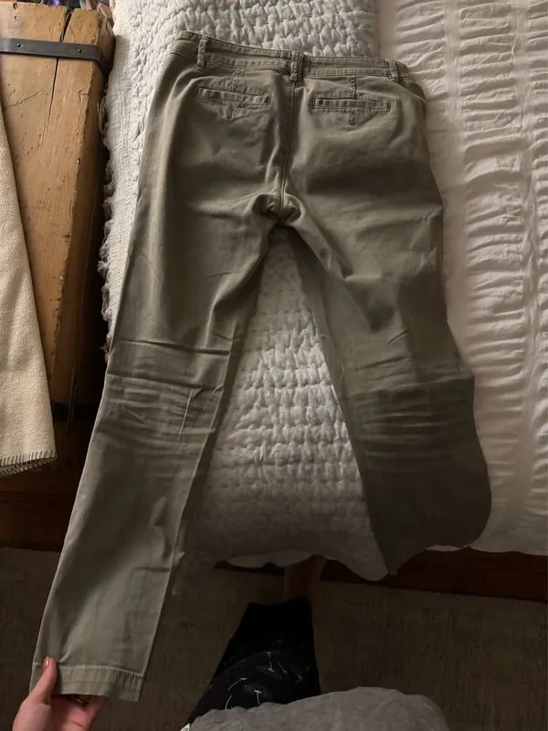 Green Anthropologie pants - Image 3