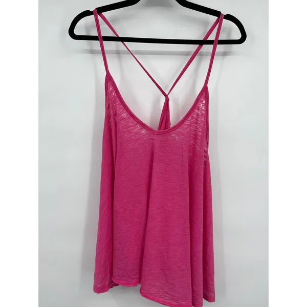 We The Free Pink Sandy Tank Top Sleeveless Relaxed Fit Women's Size Medium NEW - Image 10