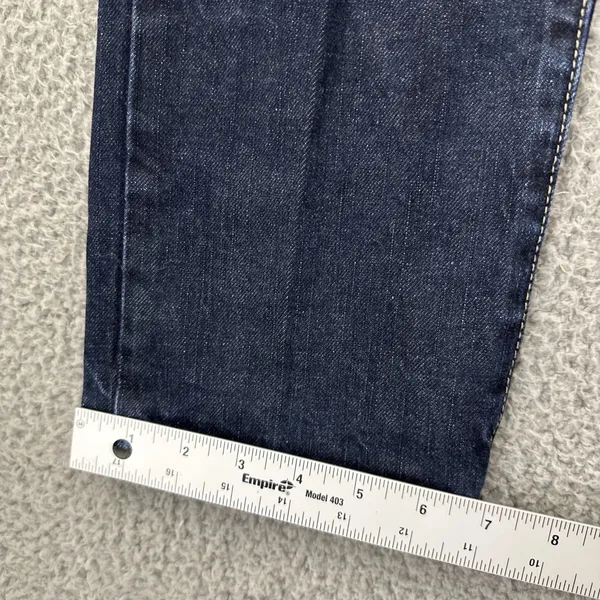 American Eagle Artist Crop Ankle Jeans Low Rise Stretch Straight Women's 10 x 26 - Image 10
