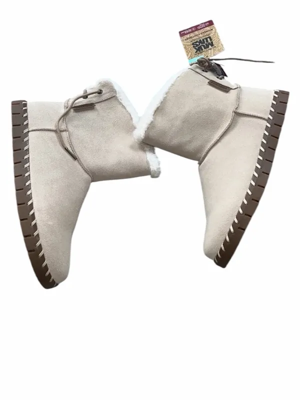 NEW MUK LUKS Flexi Albany Women's Suede Winter Boots Wool Lining - Image 8
