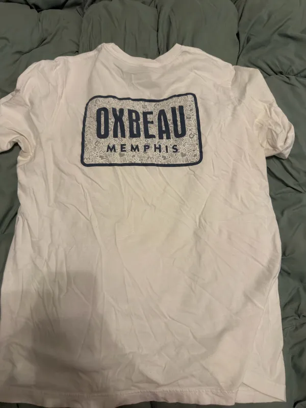 Oxbeau Tee Shirt White Size L - Image 3