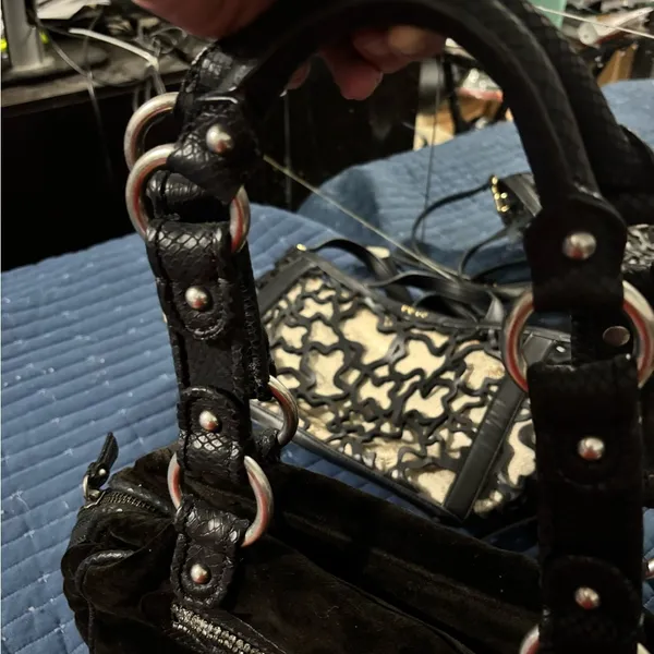 NWOT Y2K juicy couture black bag - Image 3