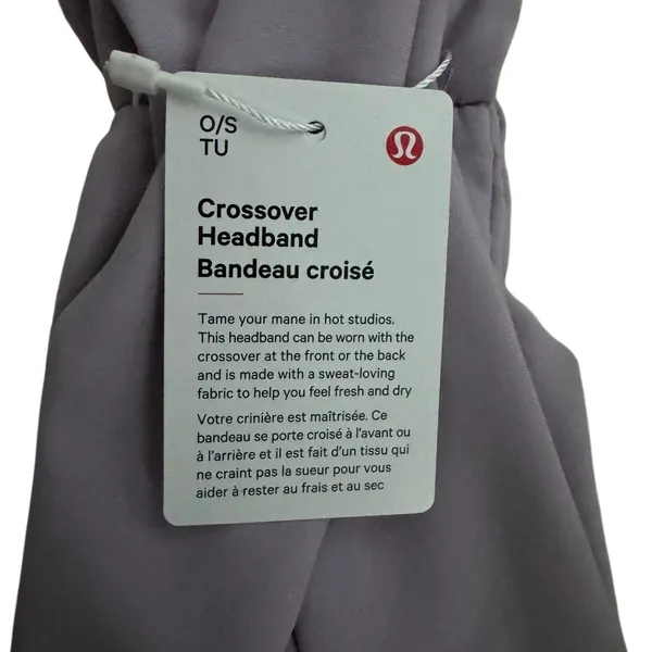 Lululemon Crossover Headband Lilac Play - Image 12