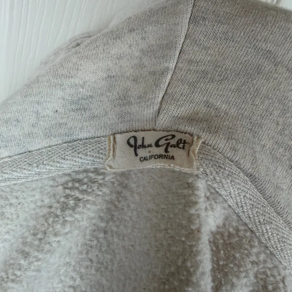 John galt gray zip up hoodie - Image 3