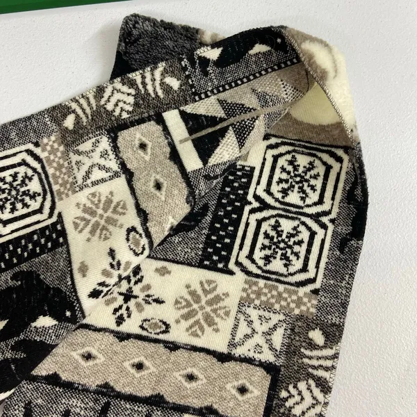 Vintage adult unisex soft fleece deer polar‎ bear warm winter scarf accessories - Image 5