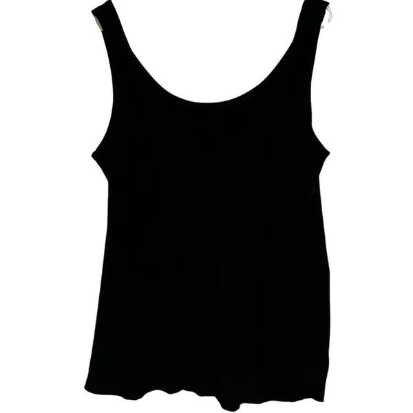 Positive Attitude Women's Black Lace/Mesh Long Sleeve Blouse Tan Tank Size‎ 18 - Image 4