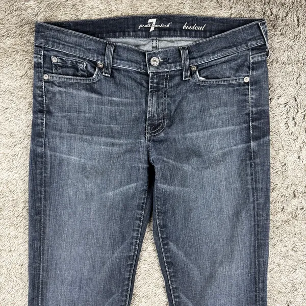 7 For All Mankind Bootcut Denim Jeans Women's 29 - Image 4