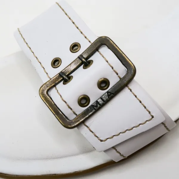 Vintage 90s MIA Buckle Heel Sandals - Image 7