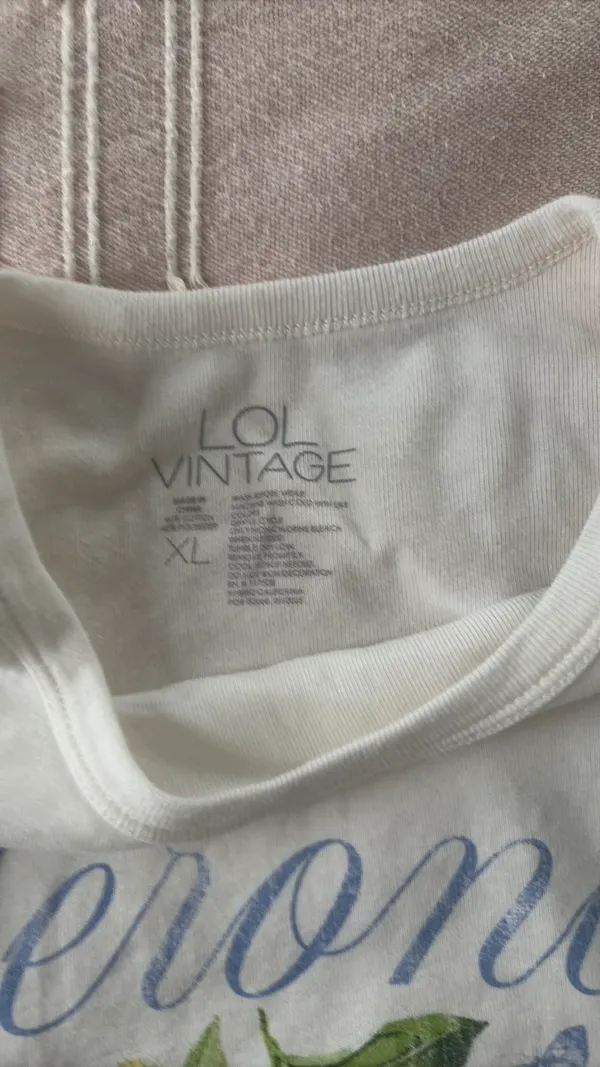 LOL Vintage Verona Italy shirt - Image 2