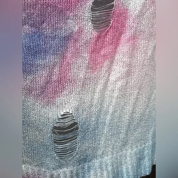 POL Distressed Tie-Dye Hoodie - Image 11