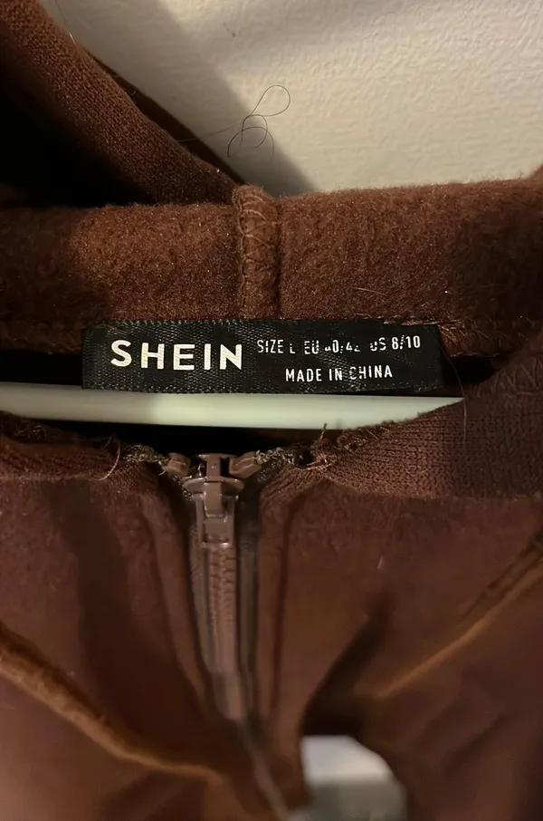 Oversized Brown Jacket Size M - Image 2