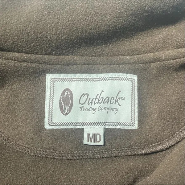 Outback TradingCompany SantaFe FleeceJacket Geometric Aztec‎ Print Zip Size MD - Image 5