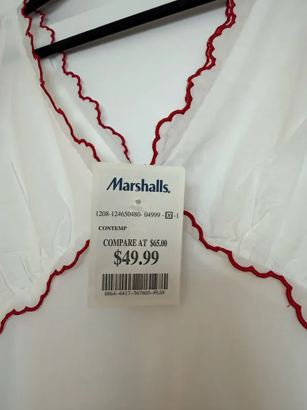 Jacquie The Label White Strawberry Dress - Image 7