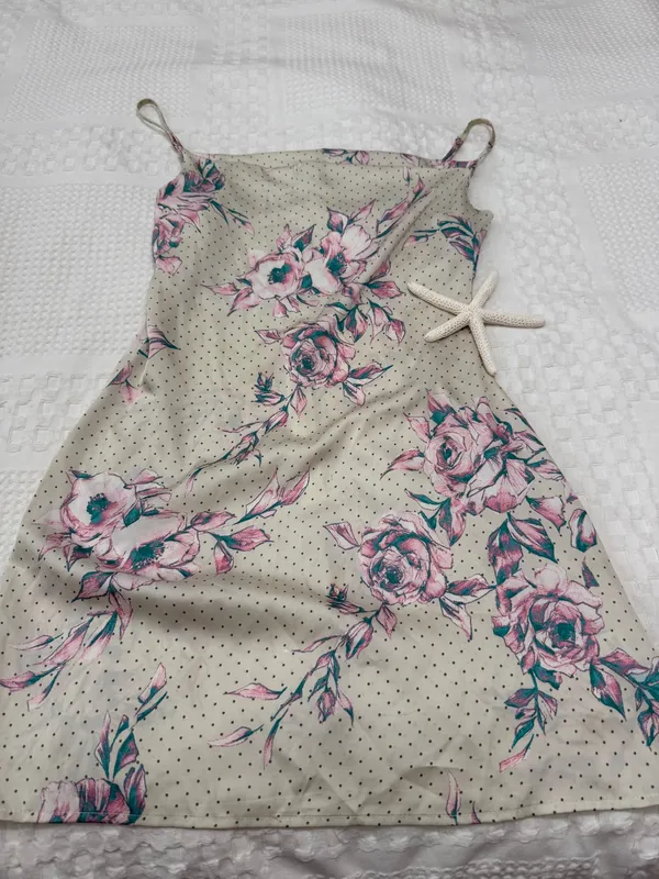 Lulus Mini Dress Floral Small - Image 3