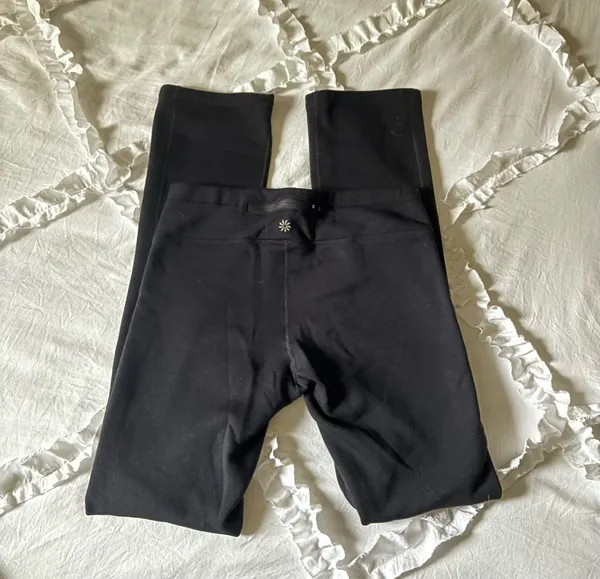 Athleta fleece lined flare pants - Image 2