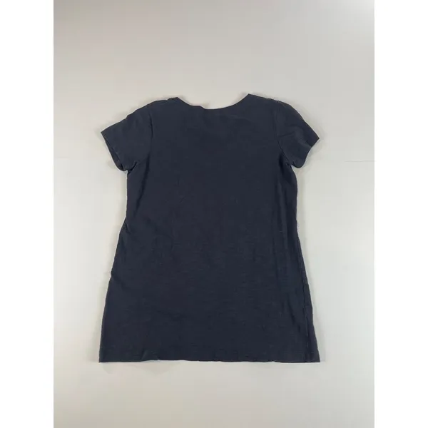 47 Brand Womens Black Carolina Panthers V Neck Cotton Tee Shirt Size M - Image 7