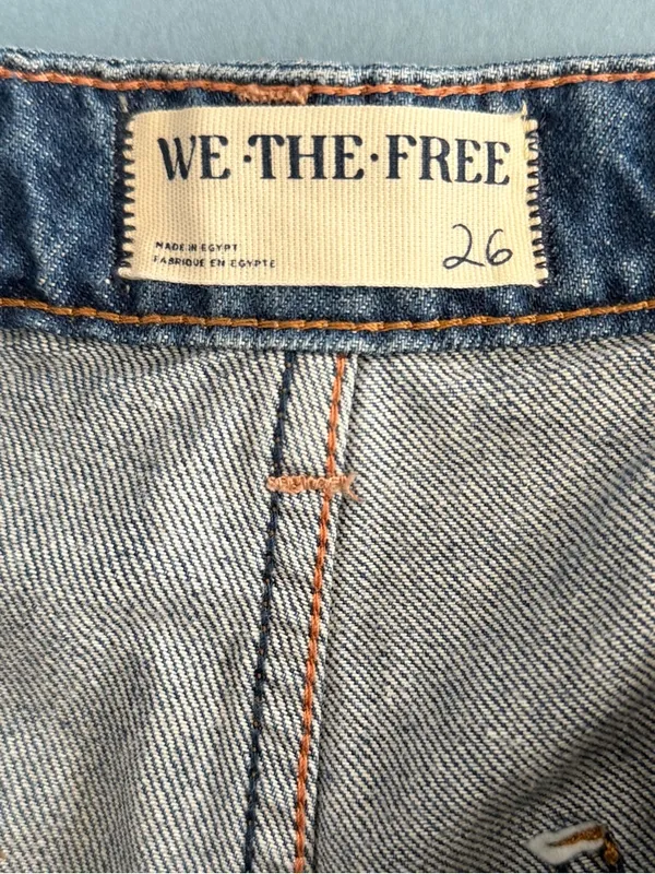 NWT Free People We The Free Palmer‎ Tunnel Vision Baggy Relaxed Cuffed Jeans - Image 7