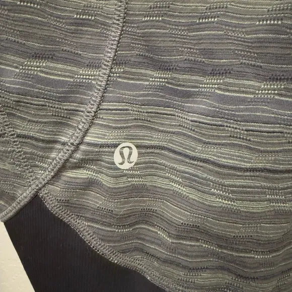 LULULEMON Daily‎ Practice Space Dye Twist Dark Slate Fatigue Green Black size 8 - Image 9