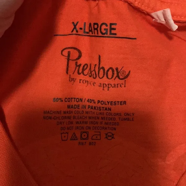 Pressbox by royce apparel Clemson tigers woman xl shirt NWT - Image 4