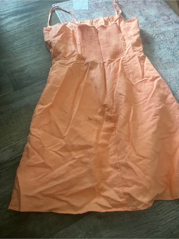 Aritzia Sunday Best QUAINT DRESS - Apricot - Image 11