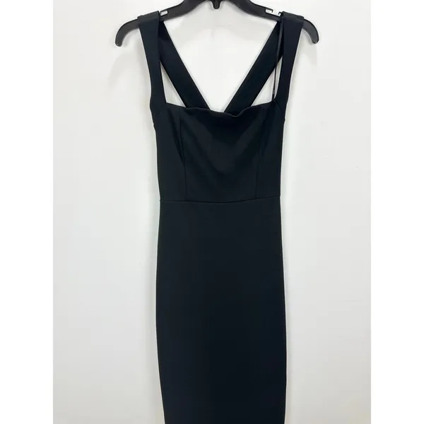 Lulus Glamorous Dedication Black Sleeveless Column Maxi Dress Formal Medium NWT - Image 6