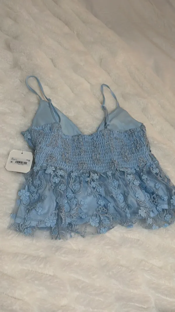 Altard state babydoll sparkly top - Image 2