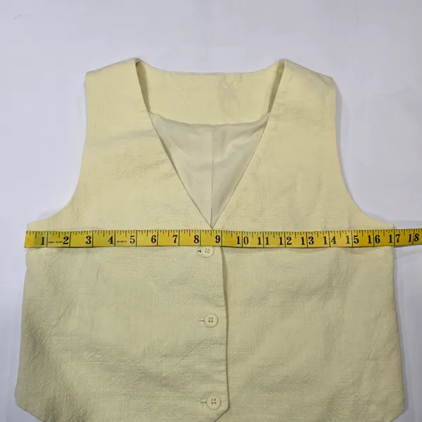 LIONESS Leo Vest in Butter - Image 10