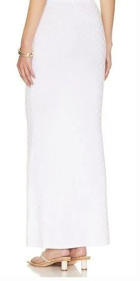Runaway The Label Taya Maxi Skirt in White - Image 2