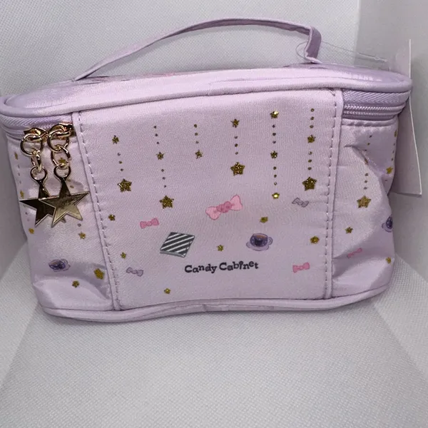 Sanrio Kuromi makeup bag with keychain! - Image 4