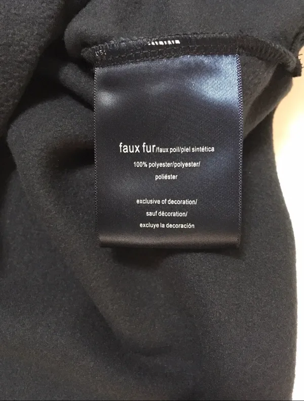 Tommy Hilfiger Small Blue Fleece Pullover NWT Cowl Neck Longer Back Hem - Image 4