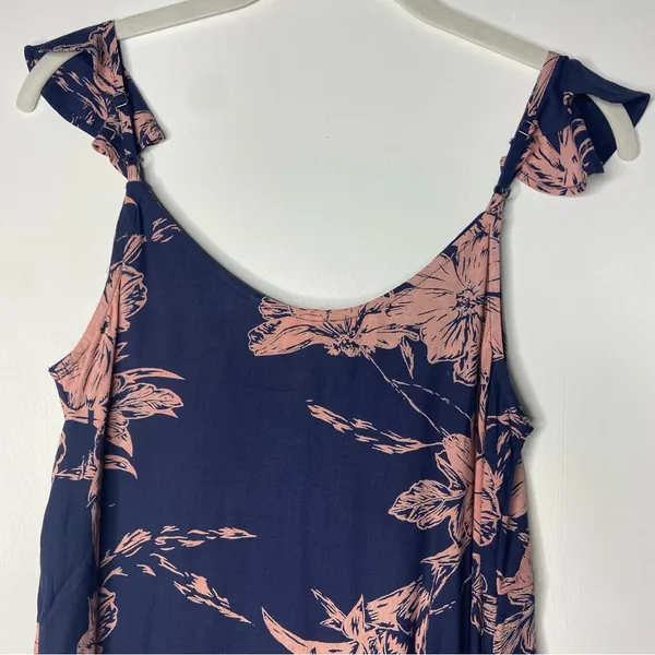 ROXY Floral Mini Dress Small - Image 6