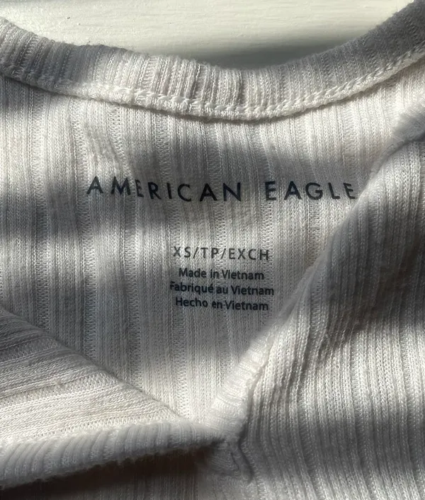 American Eagle Outfitters White Tank - Image 3