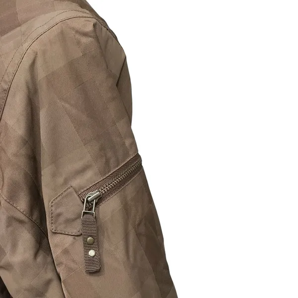 Sims Snowboard Ski Jacket Hood Winter Size Small‎ Brown With Green Lining - Image 6