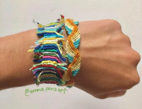 hand made friendship bracelet! - Image 2