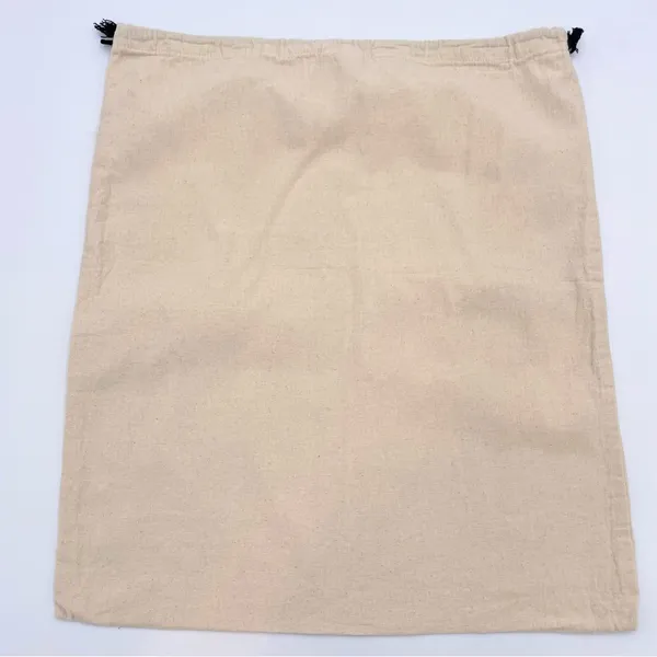 Organic Cotton Dust Cover‎ Bag Purse Shoe Cover Travel Storage Natural Color - Image 2