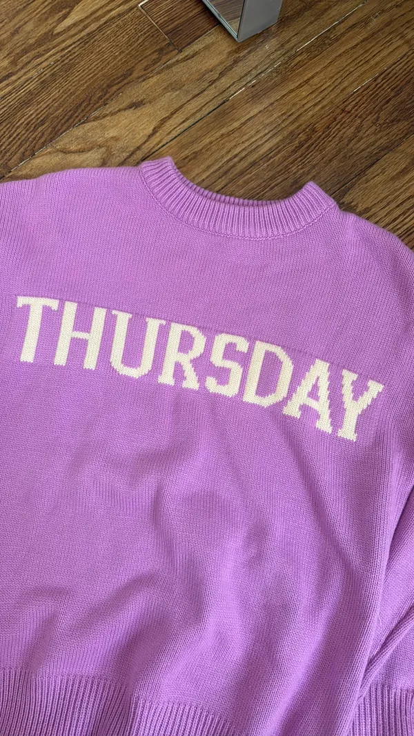 English Factory Sweater “Thursday” - Image 3