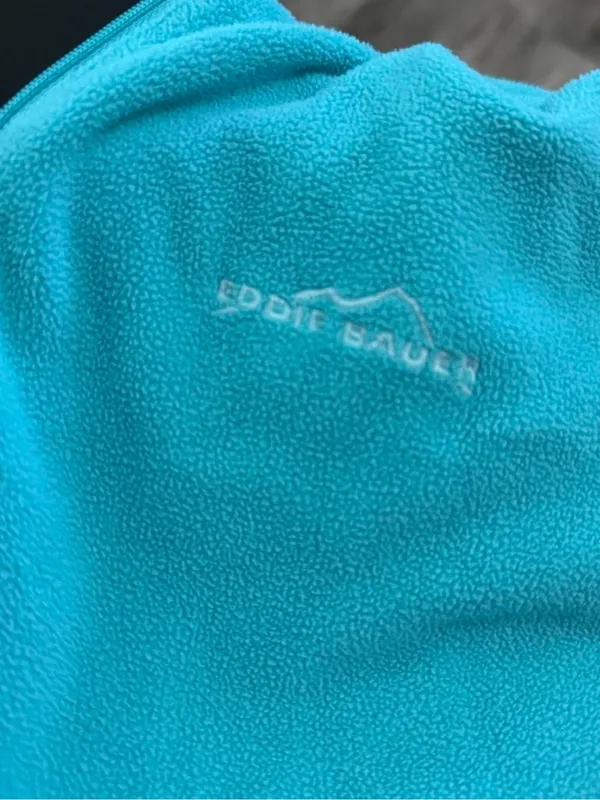 Women’s medium Teal Quarter-Zip Fleece Pullover - Image 5